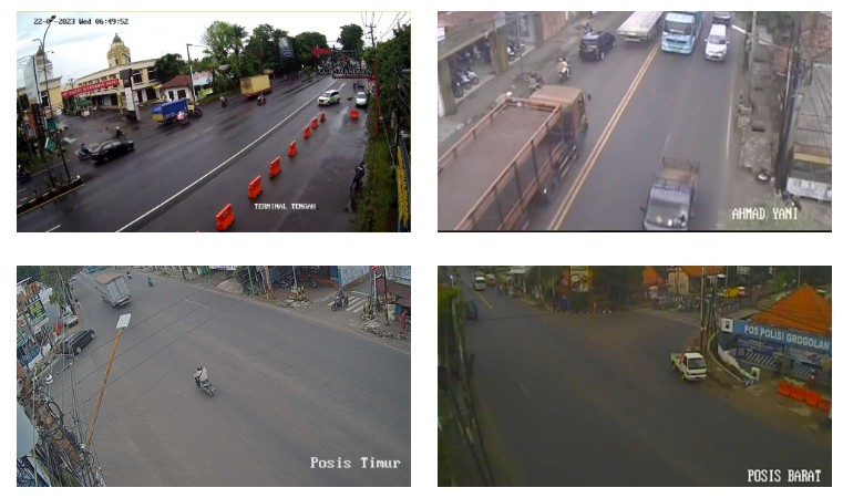 CCTV Dishub Pekalongan memantau kondisi lalu lintas di sekitar kota, memastikan kelancaran arus lalu lintas, dan mengidentifikasi potensi kemacetan atau pelanggaran yang perlu ditindaklanjuti.