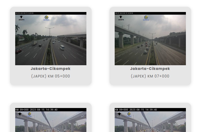 Untuk melihat situasi lalu lintas di jalan tol seperti Jakarta - Cikampek, pengguna memiliki dua opsi utama: mengunjungi link web CCTV online atau menggunakan aplikasi CCTV resmi.