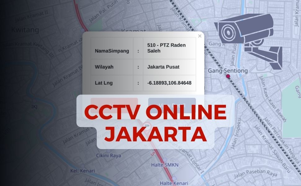 Untuk dapat mengakses CCTV online yang dipasang di beberapa lokasi di Jakarta, masyarakat dapat mengunjungi salah satu link yang disediakan.