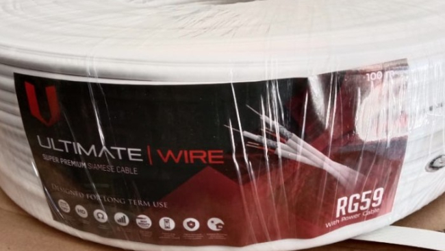 Ultimate Wire RG59 + Power 100 Meter