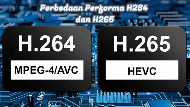 Perbedaan Performa H264 dan H265