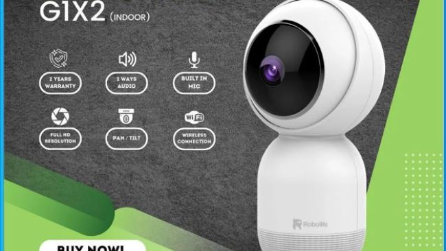 Robolife IP Camera CCTV WiFi G1X2