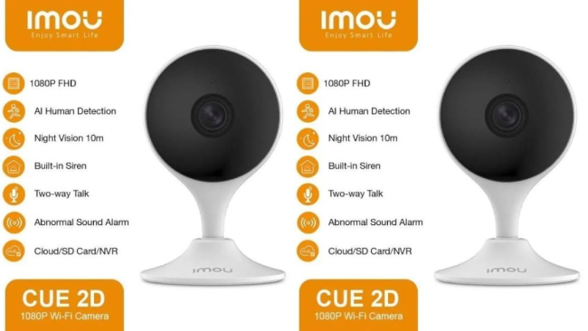 Spesifikasi yang Dimiliki CCTV Imou Cue 2D 1080P WiFi Camera