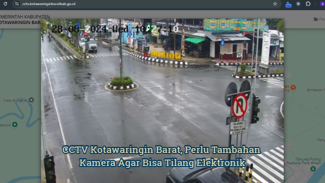 CCTV Kotawaringin Barat, Perlu Tambahan Kamera Agar Bisa Tilang Elektronik