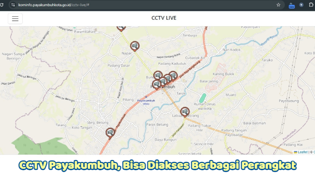 CCTV Payakumbuh, Bisa Diakses Berbagai Perangkat