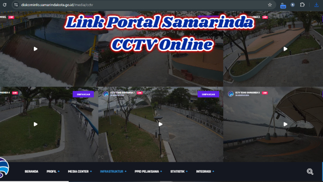 Link Portal Samarinda CCTV Online