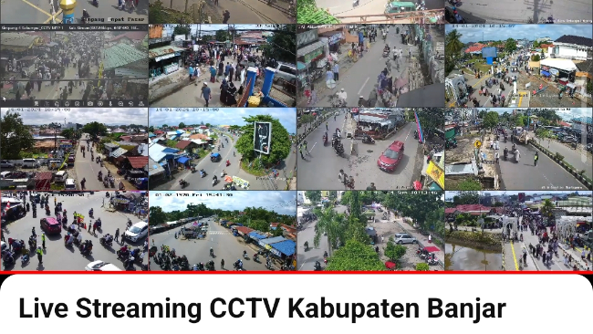 Link Streaming CCTV Kab Banjar