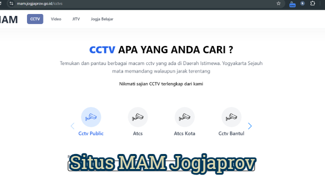 Situs MAM Jogjaprov