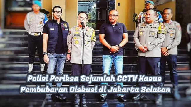 Polisi Periksa Sejumlah CCTV Kasus Pembubaran Diskusi di Jakarta Selatan